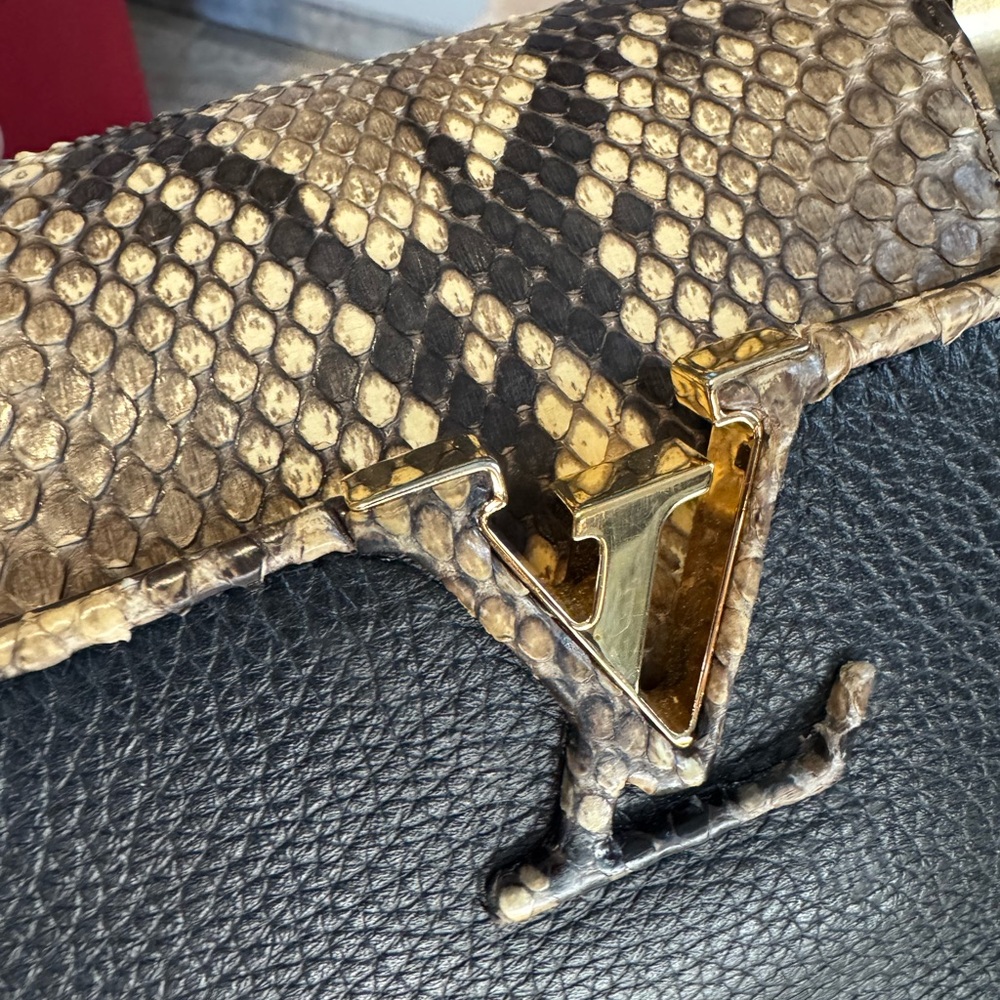 Authentic louis vuitton capuccine BB python - Picture 4 of 16